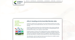 Desktop Screenshot of coegadairy.com